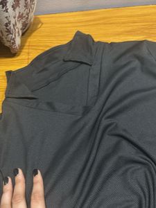 Chic Ribbed Mock Neck Top