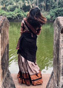 Full stitched Dhavani - Half saree