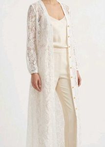 White Lace Dupatta/Cape