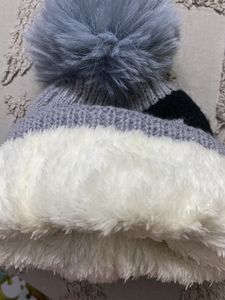 Kids Woollen Warm Cap