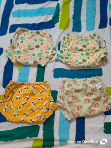 Superbottoms Padded Underwear Size 3 Pack Of 4