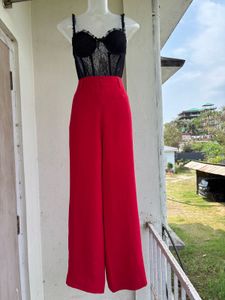Chic Red Pants