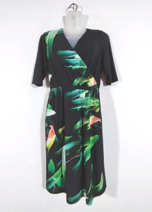 Black Printed Dress (Women's)