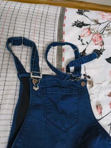 Women's Denim Dungri Overalls Jumpsuit
