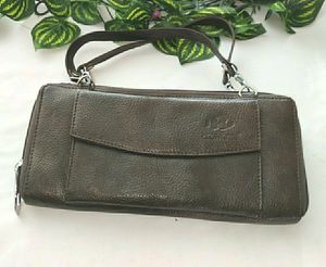 Brown Plain Multi Layer Hand Bag (Women)