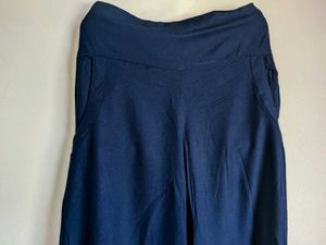 Regular Fit Rayon Flared Pants Palazzo
