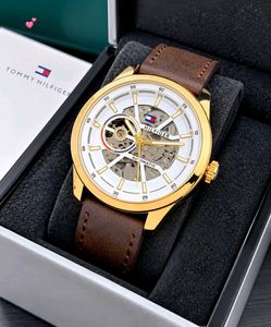 TOMMY HILFIGER SKELETON AUTOMATIC* 🔝FOR MENS