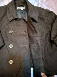 Vintage Brown Cropped Jacket