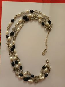 Dana Buchman Silver Tone Choker