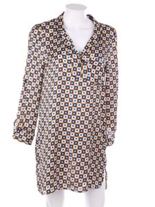 Zara Geometric Print Tunic Top