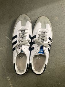 Adidas Sambas White & Grey Sneakers( 1st copy )