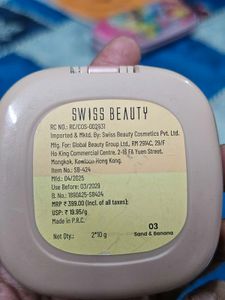 Swiss Beauty Compact Powder
