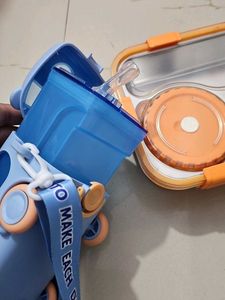 Cute Cartoon Lunch Box Set