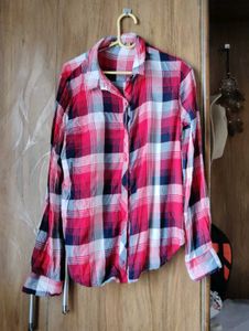 Plaid Checkered Casual Shirts Set