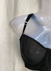 black net bra