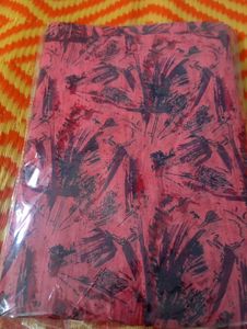 Comfortable Printed Nighty Zip Type XXL