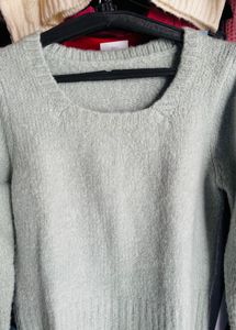 Light Green Knit Sweater