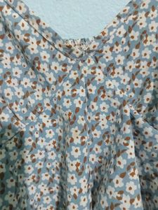 Floral Ruffle Camisole Top