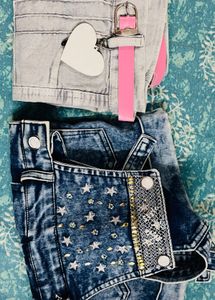 100%new Combo Denim Shorts 🩳 28 No 8 Year Girls