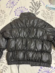 Cover story Black Puffer Jacket