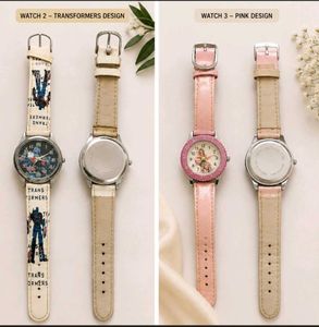 Kids Transformers & Pink Princess Watches