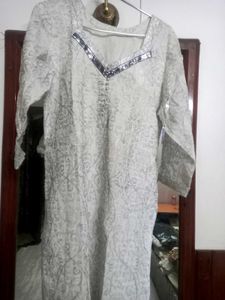 Elegant Grey Kurta
