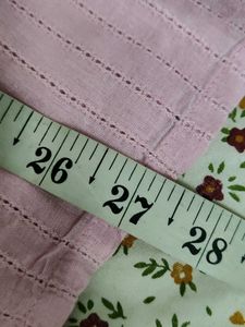 Pink Striped Kurta