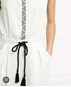 White Embroidered Maxi Dress