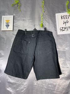 NEXT Men's Black Cargo Shorts