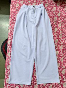 Light Blue Wide Leg Pants