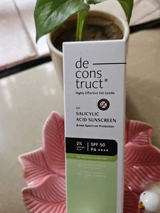 Deconstruct Salicylic Acid Sunscreen SPF 50