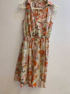 Floral Sleeveless Mini Dress