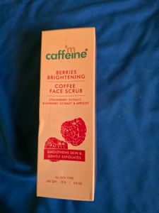 mcaffeine Berries Brightening Coffee Face Scrub