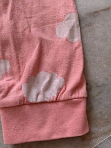 Cozy Cloud Print Pajama Pants