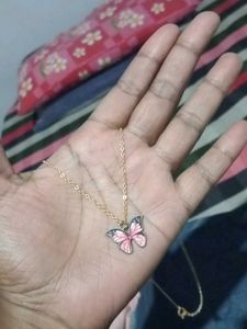 Butterfly Pendant Necklace