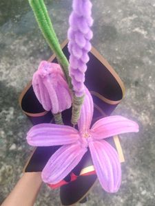 Handmade Pipe Cleaner Flower Bouquet