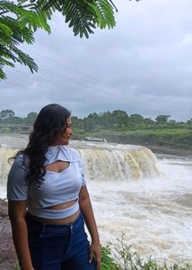 Cut Out White Crop Top