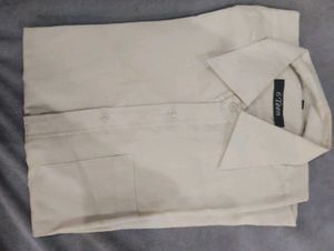 Classic Beige Men's Shirt