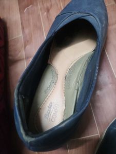 Blue Ballet Flats