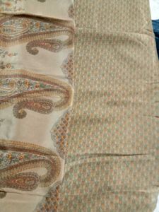 Vintage Paisley pastel saree