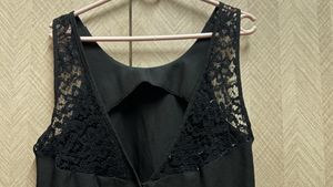 Black One Piece Party Wear Dress