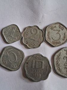 6 Old Coins Collection