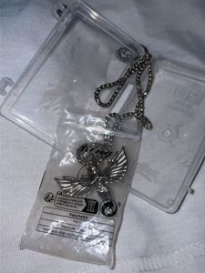Silver Angel Pendant Necklace
