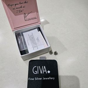 Giva Silver Earrings - Studs
