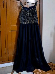 Navy Blue Embellished Maxi Dress💙 | Unused |