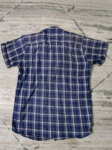 Allister Blue Plaid Short Sleeve Shirt