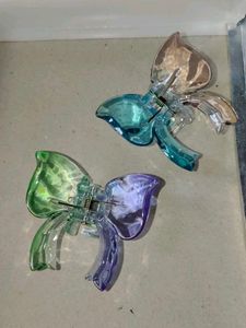 Cute Bow Hair Claw Clips (Set of 2)