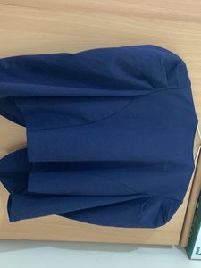 Short Blazer Navy Blue Color