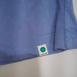 Light Blue "Just Enjoy My Life" Top