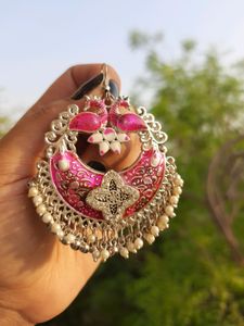 Grab this Silver Plated Peocock Jhumki💞